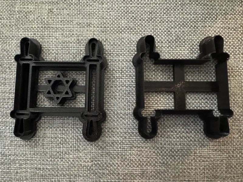 Torah scroll cookie cutter