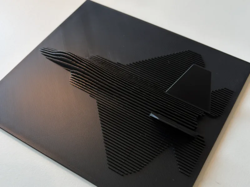 Layered F22-Raptor