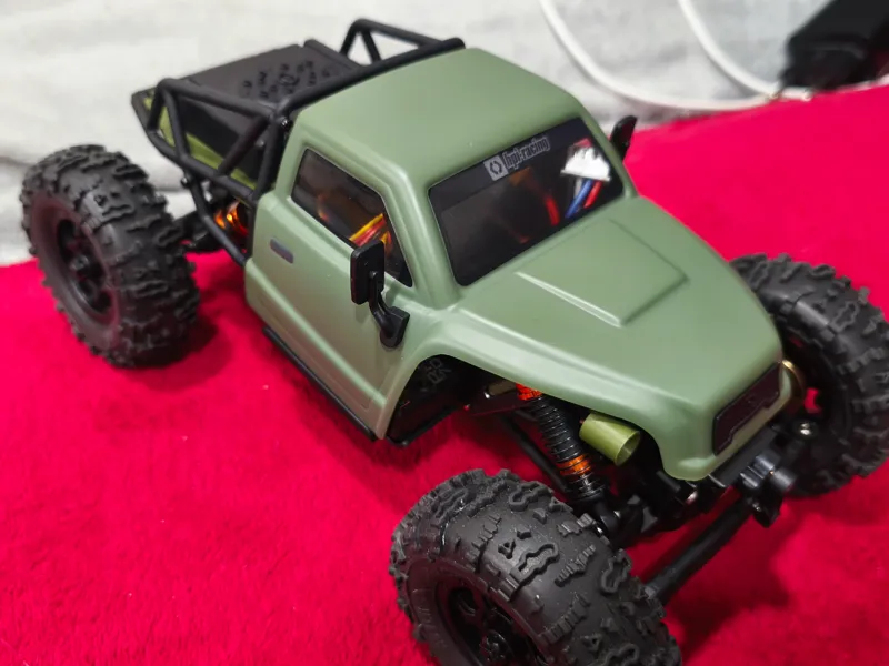 hpi venture 18cc protection moteur et décoration