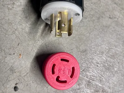 L14 electrical plug cover - safety cover