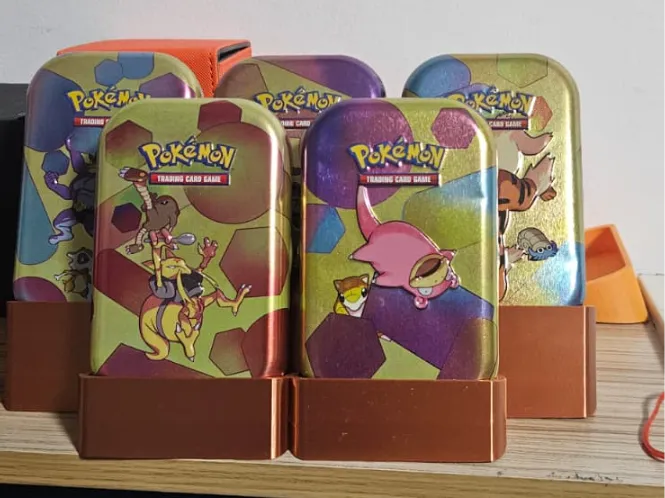 Pokemon Mini Tin Display Stand / Holder