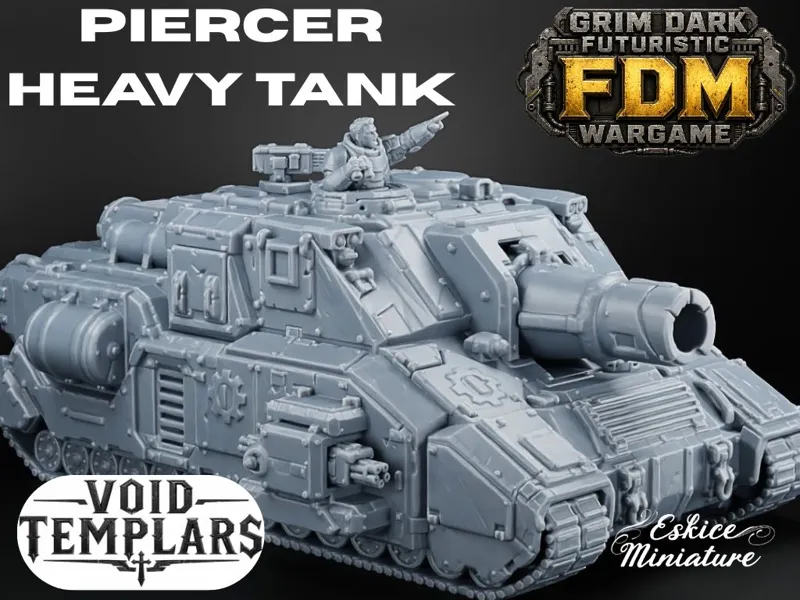 PIERCER HEAVY TANK - 32mm grimdark wargame
