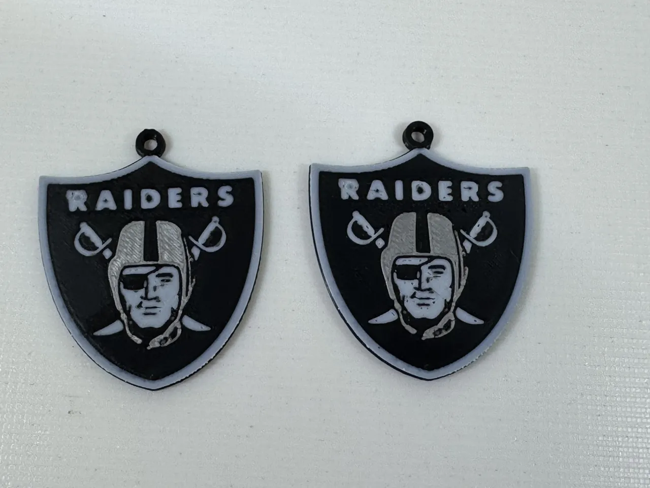 Las Vegas Raiders Earrings view 2