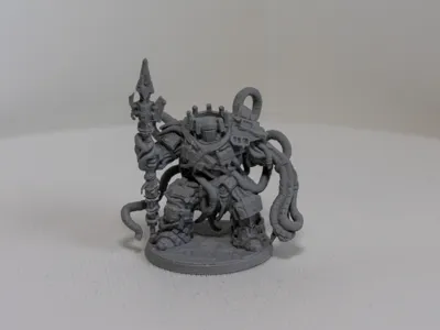 Sci-Fi Miniature: Eldritch Horror with Armor