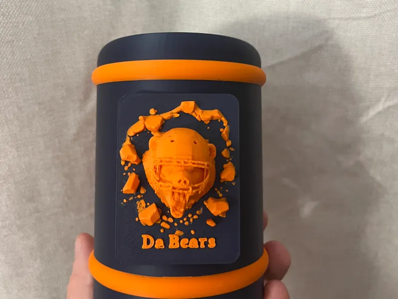 Customizable Tankard for standard 12 oz can