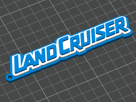 land cruiser portachiavi
