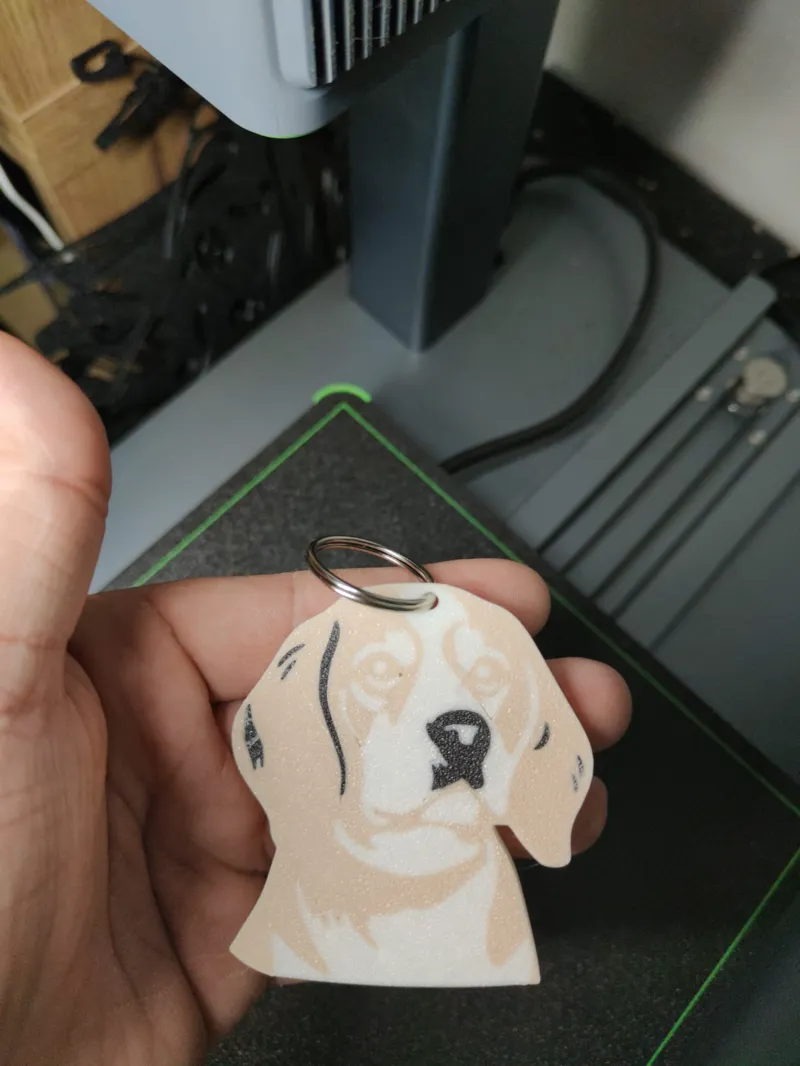 Beagle Keychain