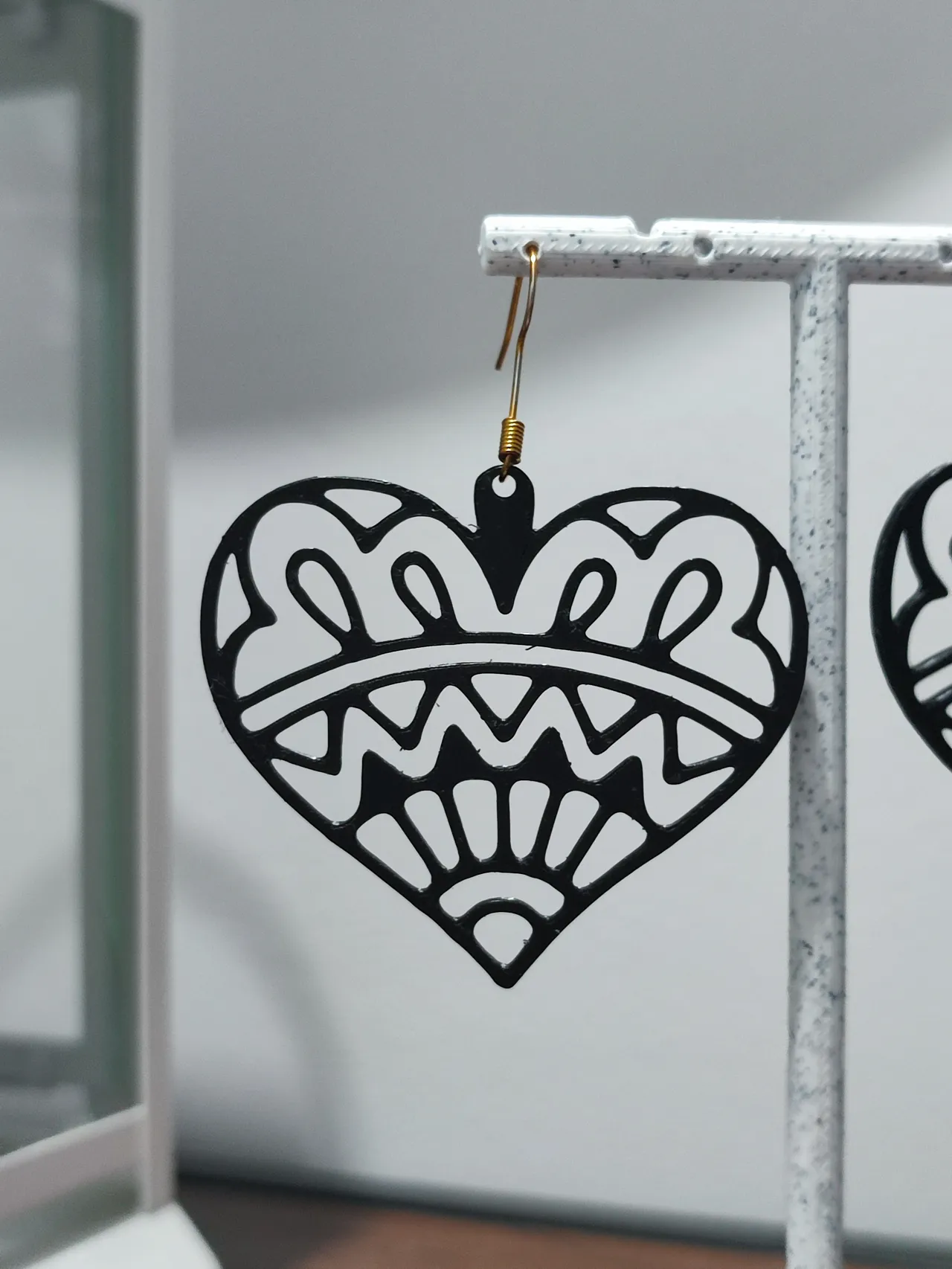 Aretes Corazón Hindú view 4