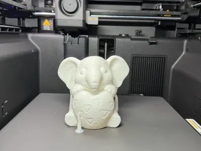 Elephant with Heart LED