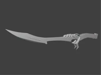 Dek's blade from Predator badlands (foldable)