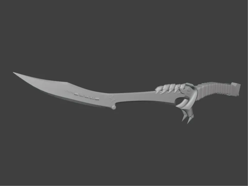 Dek's blade from Predator badlands (foldable)