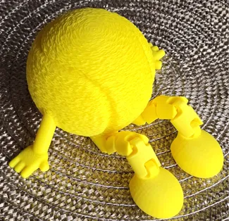 Tennis Ball with Flexi Legs