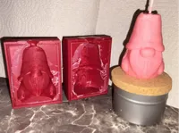 Moule à bougie gnome/Père Noël — photo 2