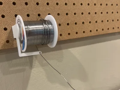 Wall-Mount Solder Dispenser (Pegboard)