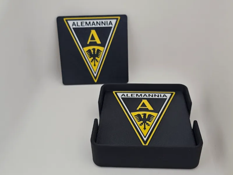 Alemannia Aachen Untersetzer 6er Set mit Box