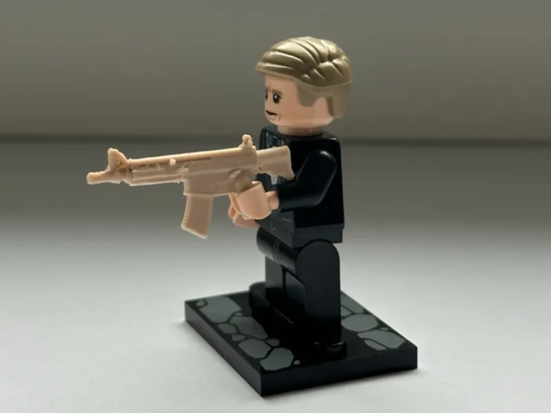 Brick Minifigure Scar Gun L3GO-Compatible 