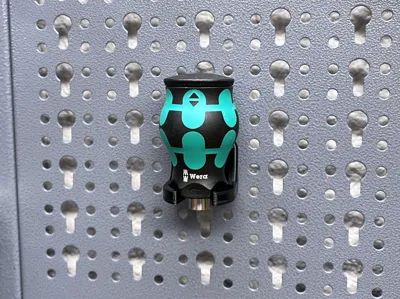 Wera Stubby holder for Kupper pegboard