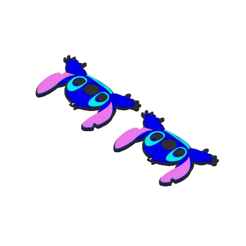 Stitch Head Earrings view 4