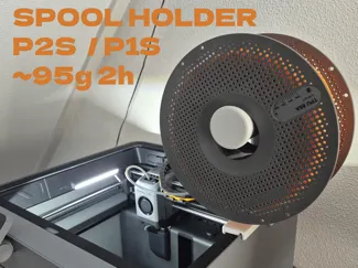 P2S / P1S / X2D Top Spool Holder TPU