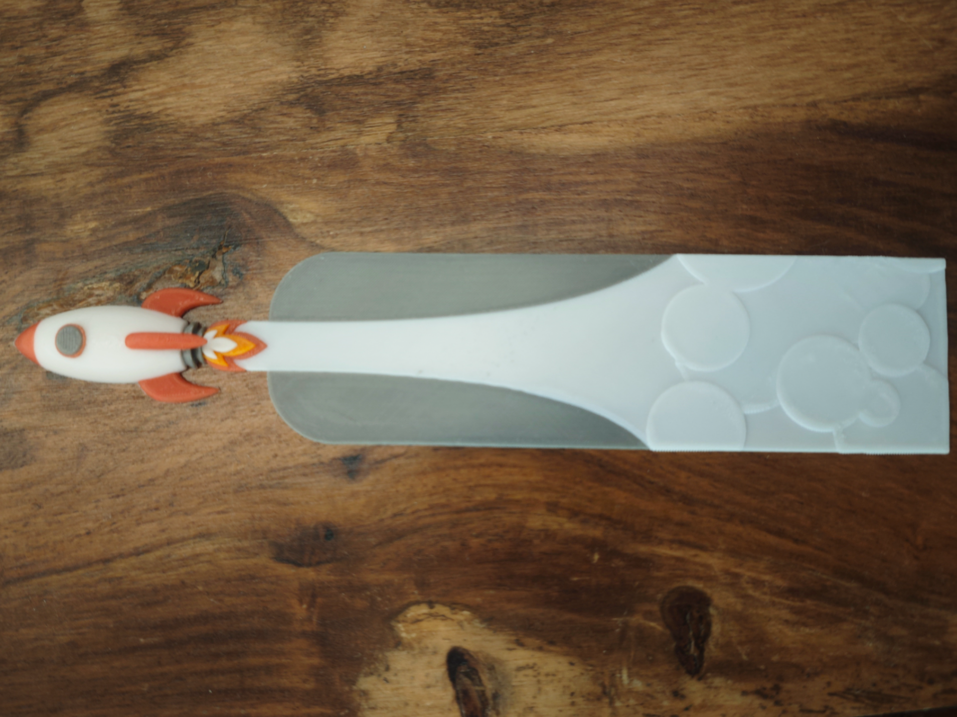 Rocket bookmark