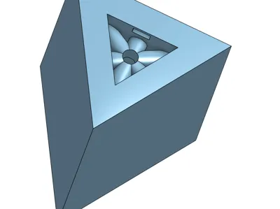 LED holder triangle