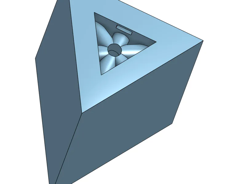 LED holder triangle