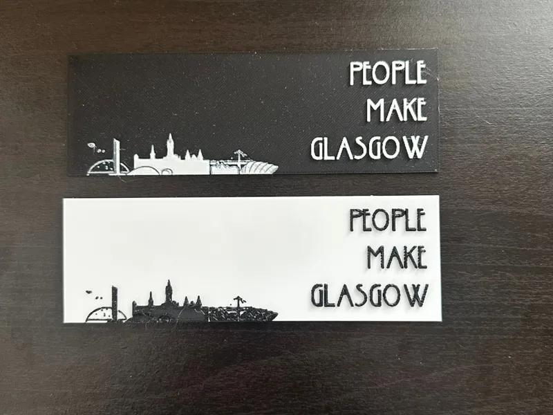 People Make Glasgow Bookmark