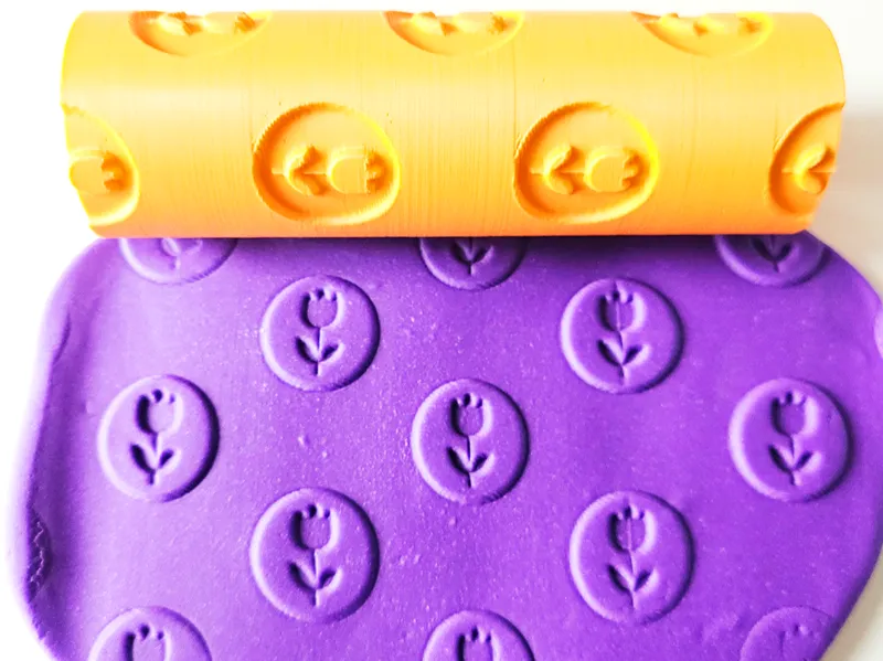 Texture Roller Tulips