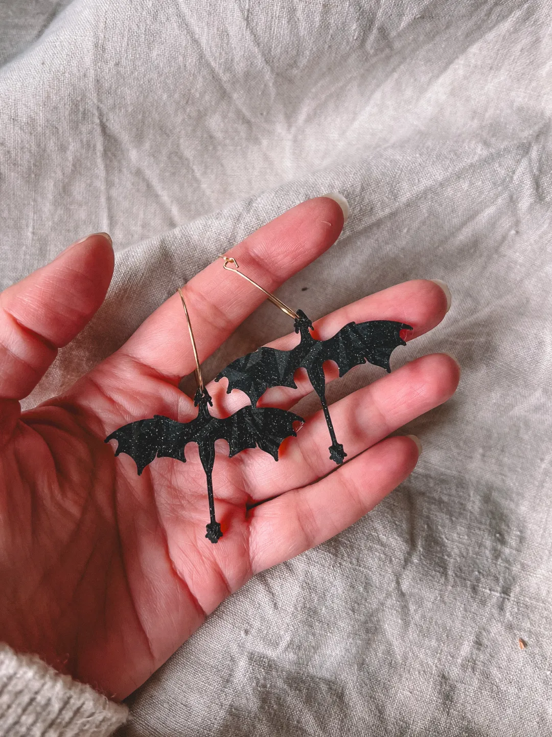 Fourth Wing Dragon Earrings view 4