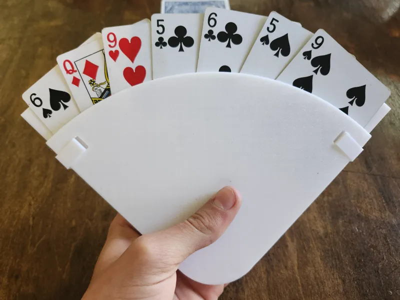 Hand-Held Card Holder