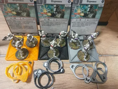 SWIA Figure stand 4p+3p