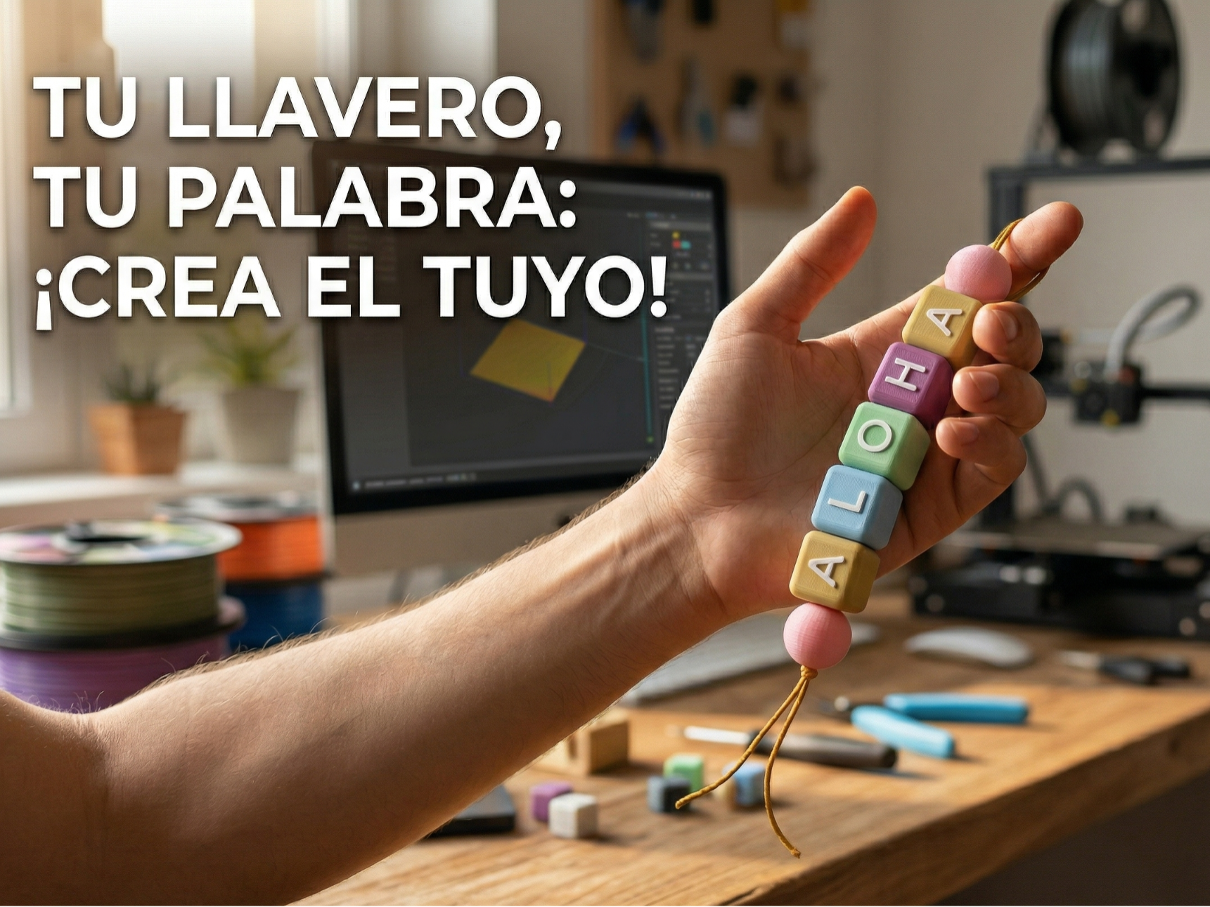 Pulsera de Cubos - ¡Totalmente Personalizable!