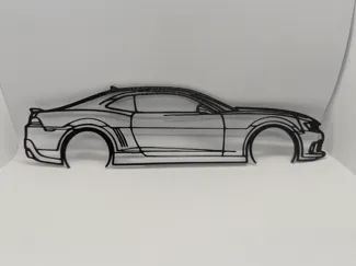 5th Gen Camaro SS - Silhouette