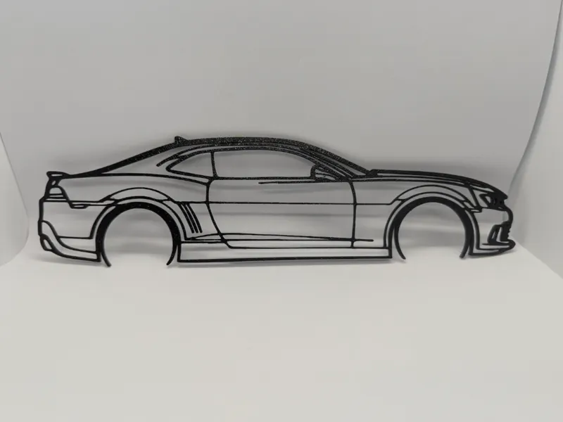 5th Gen Camaro SS - Silhouette