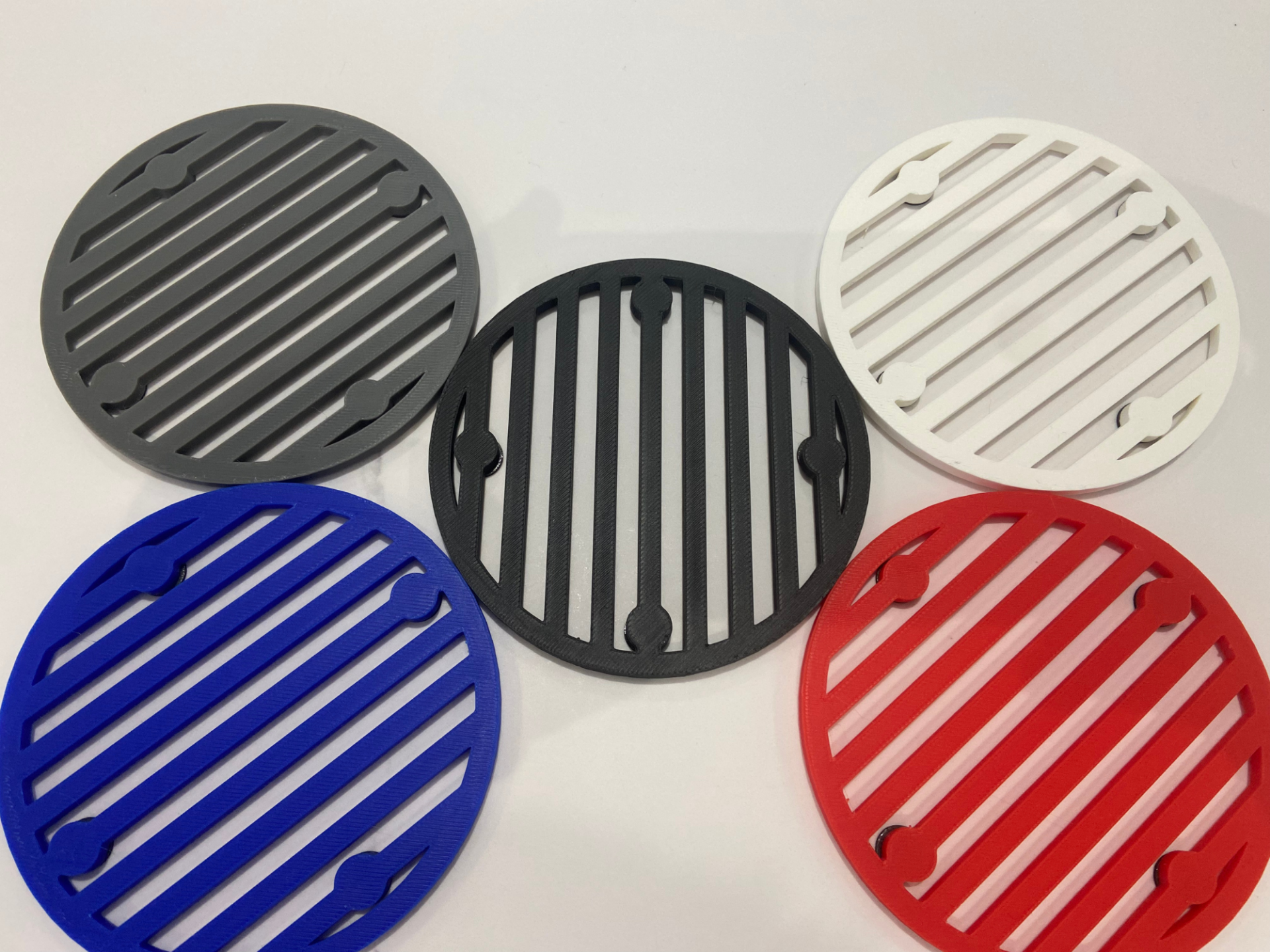 Circle Grid Coaster