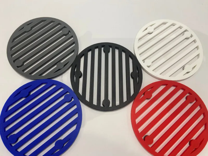 Circle Grid Coaster