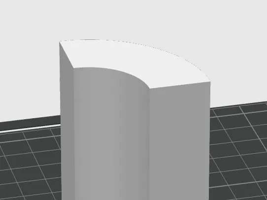 Bullnose Corner 3/4" x 3 1/2"