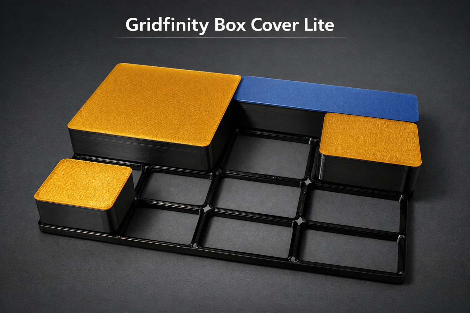 Miniatura 5 do modelo 3D Gridfinity Box Cover Lite