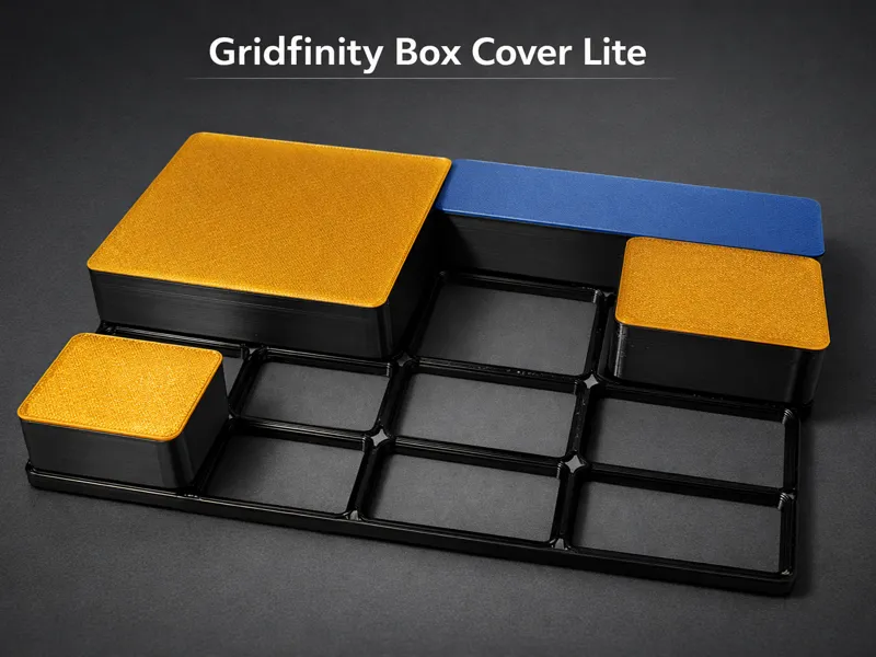 Gridfinity Box Cover Lite