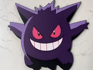 Gengar 3D Printed Pokemon
