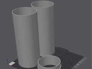 100mm or 4" thin wall pipe