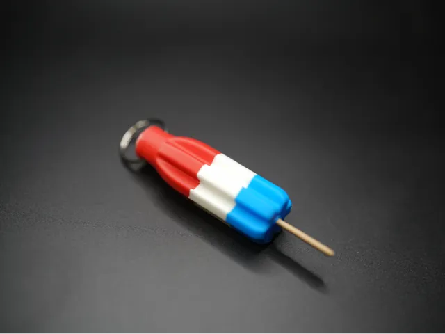 No AMS Rocket Pop Keychain Or Earrings