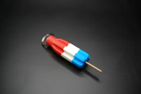 No AMS Rocket Pop Keychain Or Earrings view 3