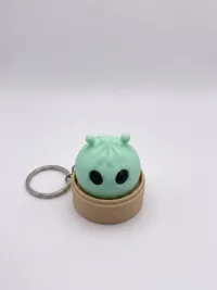 0.2mm layer, alien_dumpling_keychain
