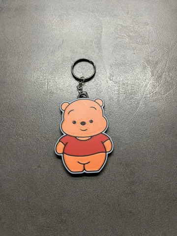 Llavero: Winnie the Pooh-inspired keychain — vista de referencia 3
