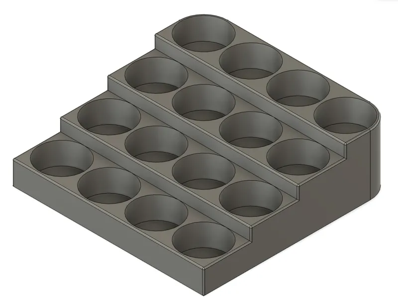 Paint Bottle Rack 60ml