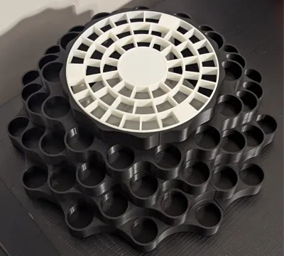 Rotating Paint Organizer