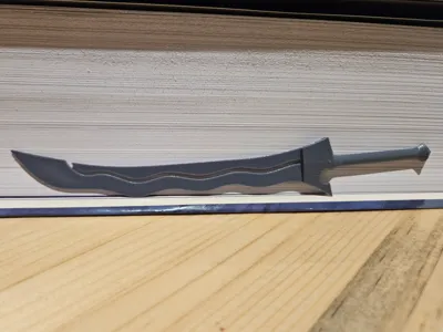 Shardblade Bookmark (Maya)