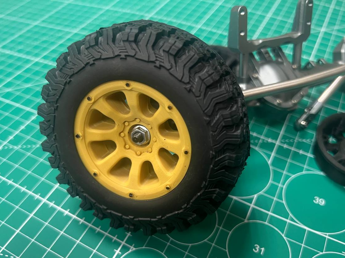 1.9" RC Wheel Beadlock for rc crawler 1/10