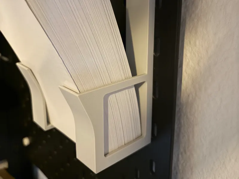 A5 Halter für Zettel & Dokumente für IKEA Skadis